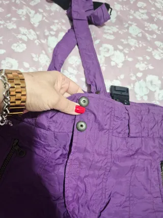 Pantaloni da neve Belfe viola