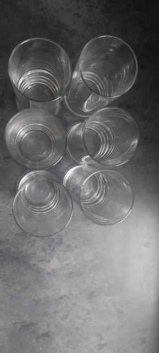 Set 6 Bicchieri Long Drink in cristallo