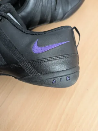 Zapatillas Nike Air Mujer Negras Moradas