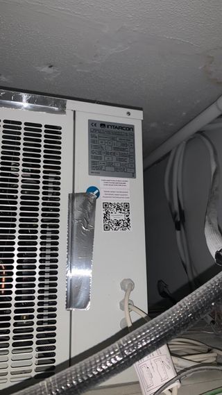 Cámara de vino refrigerada + motor INTARCON