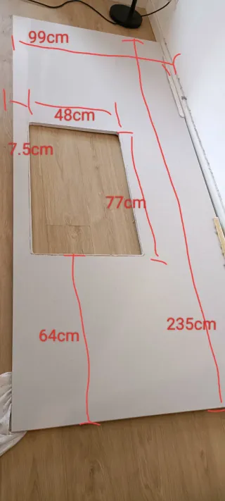 Encimera de cocina Silestone Blanca 99x235cm