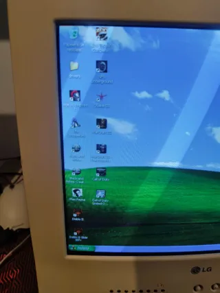 PC retro muy pequeño