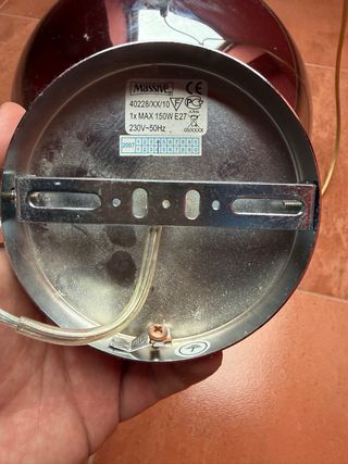 Lámpara colgante techo diseño moderno