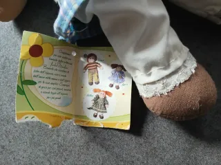 Bambola di pezza artigianale