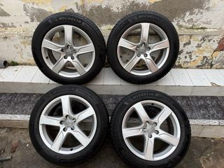 Juego 4 Llantas con neumaticos Michelin 95% audi