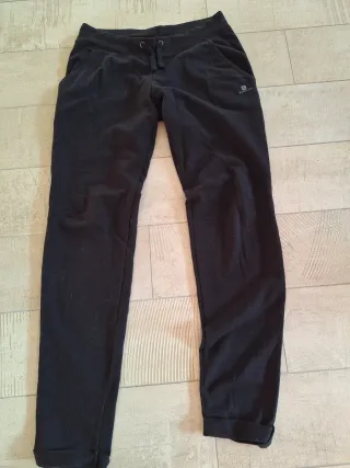 Pantaloni Domyos neri donna