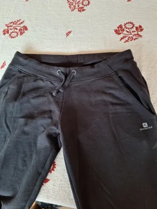 Pantaloni Domyos neri donna