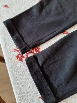 Pantaloni Domyos neri donna