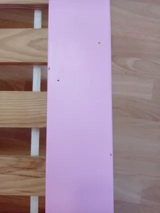 Cama infantil rosa IKEA Mamut