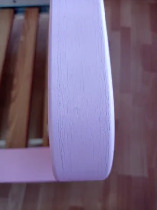 Cama infantil rosa IKEA Mamut