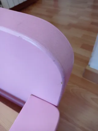 Cama infantil rosa IKEA Mamut