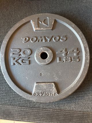Disco de pesa Domyos 20 kg / 44 lbs