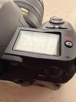 Cámara Réflex Nikon D70s Negra