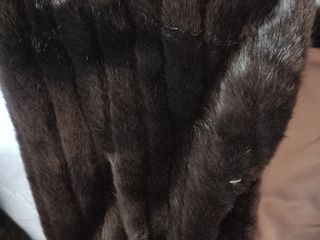 Chaquetón piel sintética negro