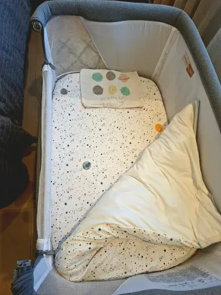 Minicuna colecho Jane gris