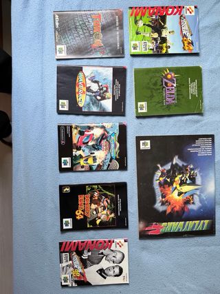 9 Cajas Juegos Nintendo 64