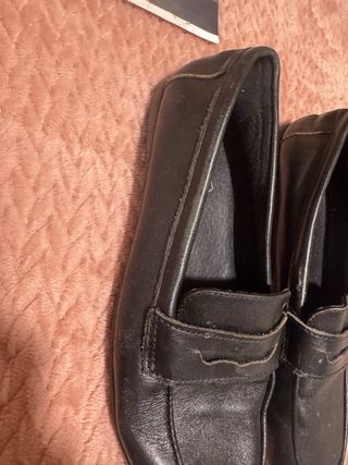 Mocasines negros para colegio talla 36