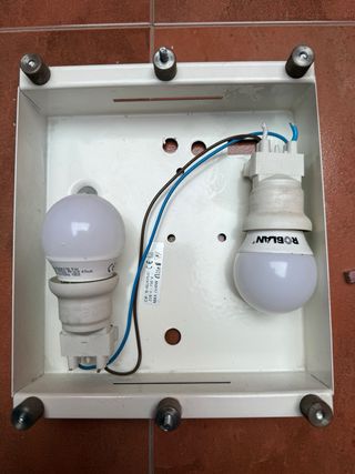 Aplique de pared moderno cristal y metal