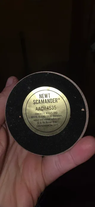 Figura Newt Scamander con varita