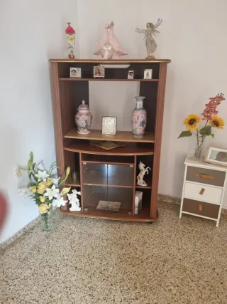 Mueble para la televisión de madera
