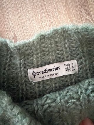 Jersey punto mangas abullonadas