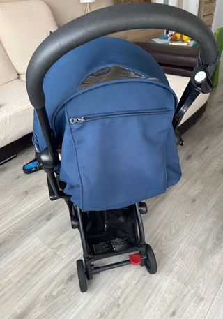 Passeggino Babyzen YOYO+ con tessuto speciale Air-france, blu navy