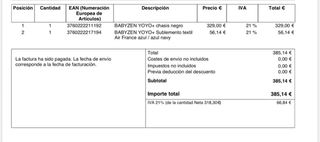 Passeggino Babyzen YOYO+ con tessuto speciale Air-france, blu navy