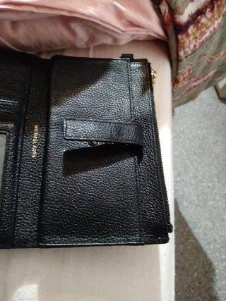 Billetera Michael Kors Negra Auténtica