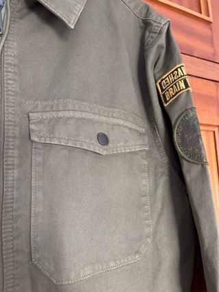 Cazadora Zara Man Verde Talla XL