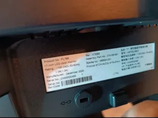 Monitor HP 17 Pl766 HDMI+VGA