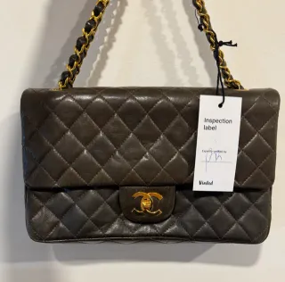 Borsa Chanel Marrone e Oro