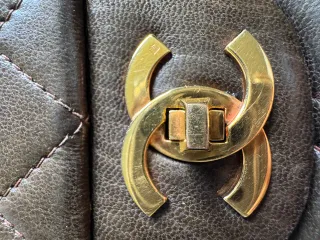 Borsa Chanel Marrone e Oro