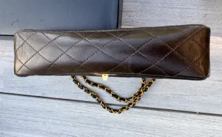 Borsa Chanel Marrone e Oro