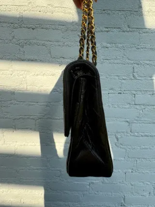 Borsa Chanel Marrone e Oro