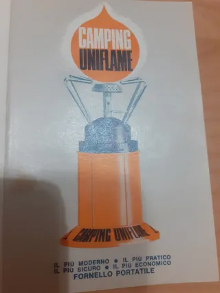 3 Fornelli a gas liquido Uniflame per campeggio