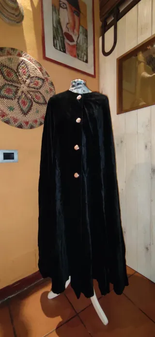 Mantello vintage nero