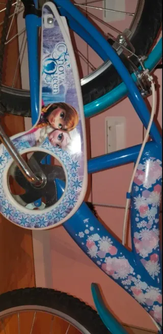 Bicicleta infantil Frozen