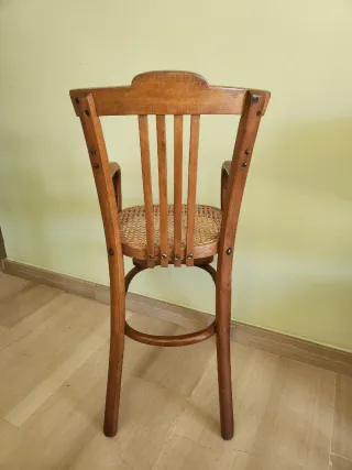 Trona de bebé antigua