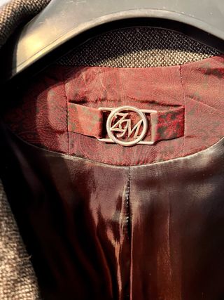 Abrigo Zara Hombre Marrón