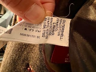 Abrigo Zara Hombre Marrón