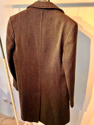 Abrigo Zara Hombre Marrón