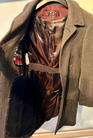 Abrigo Zara Hombre Marrón