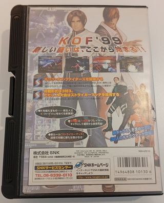"THE KING OF FIGHTERS 99" (Original) de NeoGeo AES