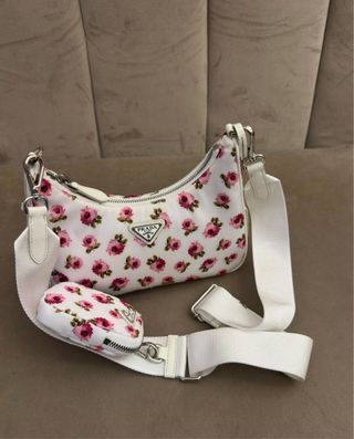 Bolso Prada Re-Edition 2005 Floral