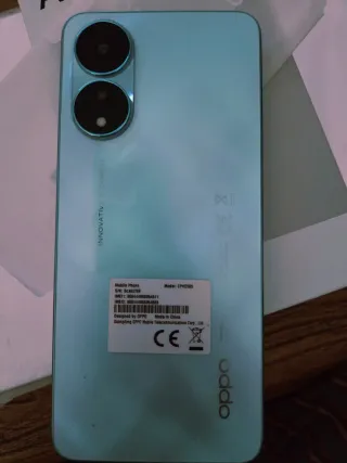 OPPO A78 azul, batería estupenda