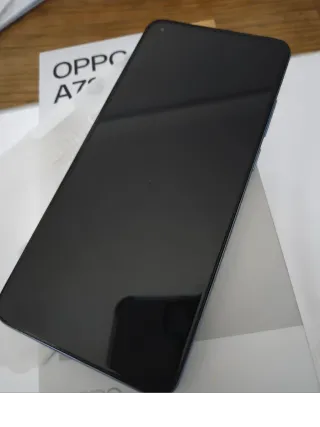 OPPO A78 azul, batería estupenda