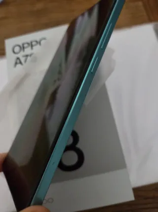 OPPO A78 azul, batería estupenda