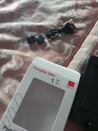 SSD Portátil 1TB USB 3.1 + Funda