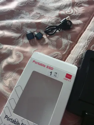 SSD Portátil 1TB USB 3.1 + Funda