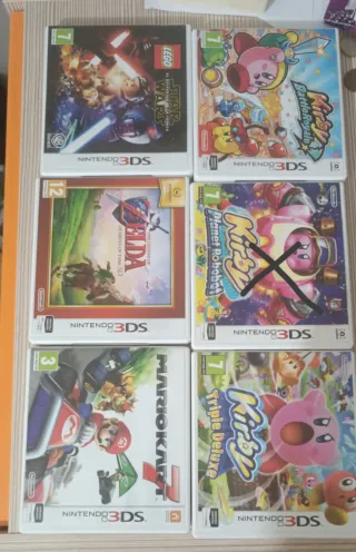 Lote 6 Juegos Nintendo 3DS